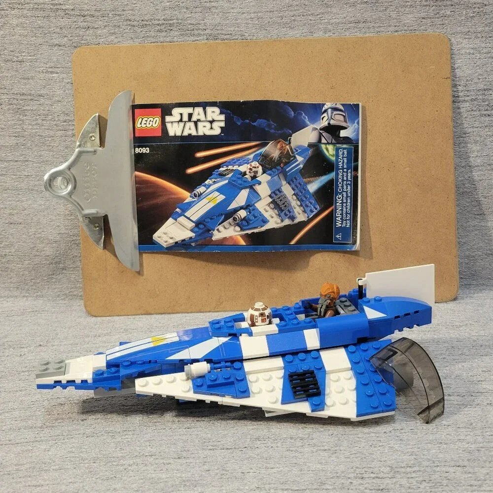 Lego Star Wars Plo Koon Jedi Starfighter- 8093 - Picture 2 of 6